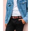 image:imageCHAOREN 15 Mens Belts Leather  Italian Full Grain Leather Belts  Ideal for Casul Jeans amp Work WearBrown