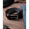 image:imageCHAOREN 15 Mens Belts Leather  Italian Full Grain Leather Belts  Ideal for Casul Jeans amp Work WearClassic Black