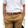 image:imageCHAOREN 15 Mens Belts Leather  Italian Full Grain Leather Belts  Ideal for Casul Jeans amp Work WearCognac