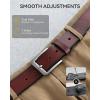 image:imageCHAOREN 15 Mens Belts Leather  Italian Full Grain Leather Belts  Ideal for Casul Jeans amp Work WearTan