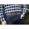 image:imageCHAOREN Grey Ratchet Belts for Men  Casual Web Nylon Mens Belt 1 38  Adjustable and Durable for Jeans