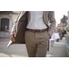 image:imageCHAOREN Leather Braided Belts for Men  1 18 Mens Casual Woven Leather Belt for Dress PantBrown