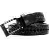 image:imageCHAOREN Leather Braided Belts for Men  1 18 Mens Casual Woven Leather Belt for Dress PantGun