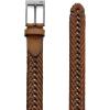 image:imageCHAOREN Leather Braided Belts for Men  1 18 Mens Casual Woven Leather Belt for Dress PantSaddle