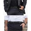 image:imageCHAOREN Leather Ratchet Belt Men 2 Pack  Customizable Fit Effortless Style 35mmBlack  Carbon FiberBasic Black