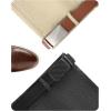 image:imageCHAOREN Leather Ratchet Belt Men 2 Pack  Customizable Fit Effortless Style 35mmBlack  Carbon FiberTan