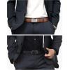 image:imageCHAOREN Leather Ratchet Belt Men 2 Pack  Customizable Fit Effortless Style 35mmBlack  Carbon FiberTan