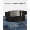 image:imageCHAOREN Leather Ratchet Belt Men 2 Pack  Customizable Fit Effortless Style 35mmFull Grain Flower BrownFlower Black