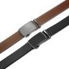 image:imageCHAOREN Leather Ratchet Belt Men 2 Pack  Customizable Fit Effortless Style 35mmImperial BlackCognac