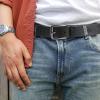 image:imageCHAOREN Mens Belts Leather  35mm Genuine Leather Belt for Jeans  Men Gift for Casual DressBlack