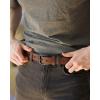 image:imageCHAOREN Mens Belts Leather  35mm Genuine Leather Belt for Jeans  Men Gift for Casual DressBrown Stitched