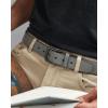 image:imageCHAOREN Mens Belts Leather  35mm Genuine Leather Belt for Jeans  Men Gift for Casual DressGrey Stitched
