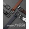 image:imageCHAOREN Mens Belts Leather  35mm Genuine Leather Belt for Jeans  Men Gift for Casual DressNavy Stitched