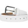 image:imageCHAOREN Mens Belts Leather  35mm Genuine Leather Belt for Jeans  Men Gift for Casual DressWhite