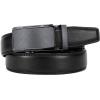 image:imageCHAOREN Mens Dress Belt  Mens Ratchet Belt Leather for Dress Pant  Micro Adjustable Belts Fit EverywhereRadiant Ore  Black