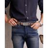 image:imageCHAOREN Mens Dress Belt  Mens Ratchet Belt Leather for Dress Pant  Micro Adjustable Belts Fit EverywhereSlash Basic  Brown