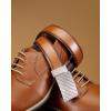 image:imageCHAOREN Mens Dress Belt  Mens Ratchet Belt Leather for Dress Pant  Micro Adjustable Belts Fit EverywhereTan