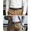 image:imageCHAOREN Mens Dress Belt Leather 2 Pack  Mens Ratchet Belt for Dress Shirt and Pants Every Occasion 32mmCharcoal Depiction BlackDark Brown