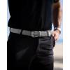image:imageCHAOREN Mens Stretch Belt  1 38 Elastic Braided Golf Belt for Men  Stretchy Web Fit Summer Casual JeansLight Grey
