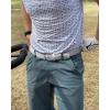 image:imageCHAOREN Mens Stretch Belt  1 38 Elastic Braided Golf Belt for Men  Stretchy Web Fit Summer Casual JeansWhite