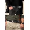 image:imageCHAOREN Ratchet Belts for Men 2 Pack  Casual Web Nylon Mens Belt 1 38  Automatic Adjustable Buckle Fit JeansBlack and GreyRatchet Buckle