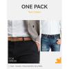 image:imageCHAOREN Reversible Belt Men 1 Piece  125 Leather Dress Belt  Trim to Fit for Elegant StyleBlackTan Width 32mm