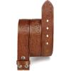 image:imageCHAOREN Western Belts for Men without Buckle  Cowboy Belt 15 Full Grain Leather Belt for Jeans  One Solid Piece LeatherFull Grain Floral Brown