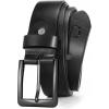 image:imageCHAOREN 15 Mens Belts Leather  Italian Full Grain Leather Belts  Ideal for Casul Jeans amp Work WearBlack