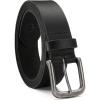 image:imageCHAOREN Mens Belts Leather  35mm Genuine Leather Belt for Jeans  Men Gift for Casual DressFull Grain Black