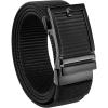 image:imageCHAOREN Nylon Ratchet Belts for Men  Casual Golf Web Belt Men 1 38  Automatic Adjustable Buckle Fit JeansClassic Gun 35mm