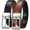 Bright Sliver-black/Brown Width 32mm