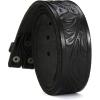 Full Grain Floral Black