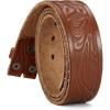 Full Grain Floral Brown