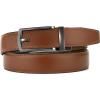 image:imageCHAOREN 32mm Ratchet Belt Buckle Only for 1 18 Slide Belt Strap  Automatic Click Buckle AdjustableBlack