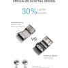 image:imageCHAOREN 40mm Ratchet Belt Buckle Only for 1 38 Slide Belt Strap Automatic Click Buckle AdjustableBlack