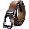 image:imageCHAOREN 40mm Ratchet Belt Buckle Only for 1 38 Slide Belt Strap Automatic Click Buckle AdjustableBlack