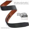 image:imageCHAOREN 40mm Ratchet Belt Buckle Only for 1 38 Slide Belt Strap Automatic Click Buckle AdjustableBlack Grid
