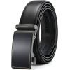 image:imageCHAOREN 40mm Ratchet Belt Buckle Only for 1 38 Slide Belt Strap Automatic Click Buckle AdjustableGrey