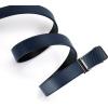 image:imageCHAOREN 40mm Ratchet Belt Buckle Only for 1 38 Slide Belt Strap Automatic Click Buckle AdjustableNavy Carbon Fiber