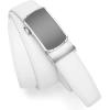 image:imageCHAOREN 40mm Ratchet Belt Buckle Only for 1 38 Slide Belt Strap Automatic Click Buckle AdjustableRounded Silver Buckle