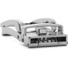 image:imageCHAOREN 40mm Ratchet Belt Buckle Only for 1 38 Slide Belt Strap Automatic Click Buckle AdjustableSilver