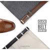 image:imageCHAOREN Click Belt for Men 2 Pack  Mens Dress Belt 1 14 in Packing Box  Design Belt Meet Almost Any Outfit and OccasionBlackCognac