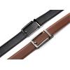 image:imageCHAOREN Click Belts for Men 2 Pack  Mens Ratchet Leather Belt 1 38 for Dress and Casual  Micro Adjustable Belt FitBlackCognac