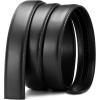 image:imageCHAOREN Ratchet Belt Strap Only 1 14 Replacement Leather Belt for 32mm BuckleBlack