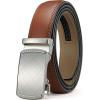 image:imageCHAOREN Ratchet Belt Strap Only 1 14 Replacement Leather Belt for 32mm BuckleTan