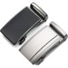 image:imageCHAOREN 40mm Ratchet Belt Buckle Only for 1 38 Slide Belt Strap Automatic Click Buckle AdjustableBlack  Silver
