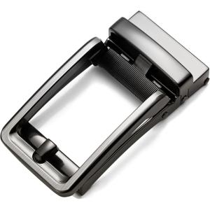 image:imageCHAOREN 40mm Ratchet Belt Buckle Only for 1 38 Slide Belt Strap Automatic Click Buckle AdjustableGun