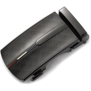 image:imageCHAOREN 40mm Ratchet Belt Buckle Only for 1 38 Slide Belt Strap Automatic Click Buckle AdjustableGun Grey