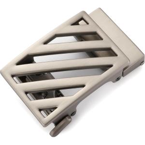 image:imageCHAOREN 40mm Ratchet Belt Buckle Only for 1 38 Slide Belt Strap Automatic Click Buckle AdjustableRail Gun