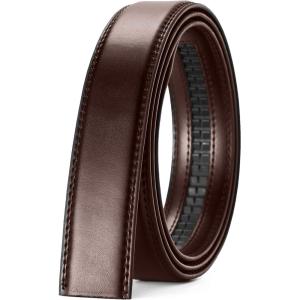 image:imageCHAOREN Ratchet Belt Strap Only 1 18 Replacement Leather Belt 125 without Buckle
